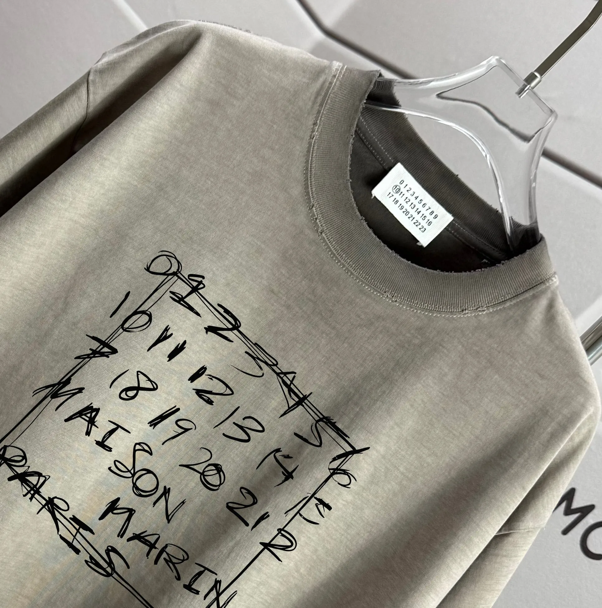 # MM 6 *2026 New Arrival 320 tee Same Style : Size :S M L XL XXL Size： S （90-130 ） M （120-150 ） L （140-165 ） XL （160-180 ） XXL （180-210 ）